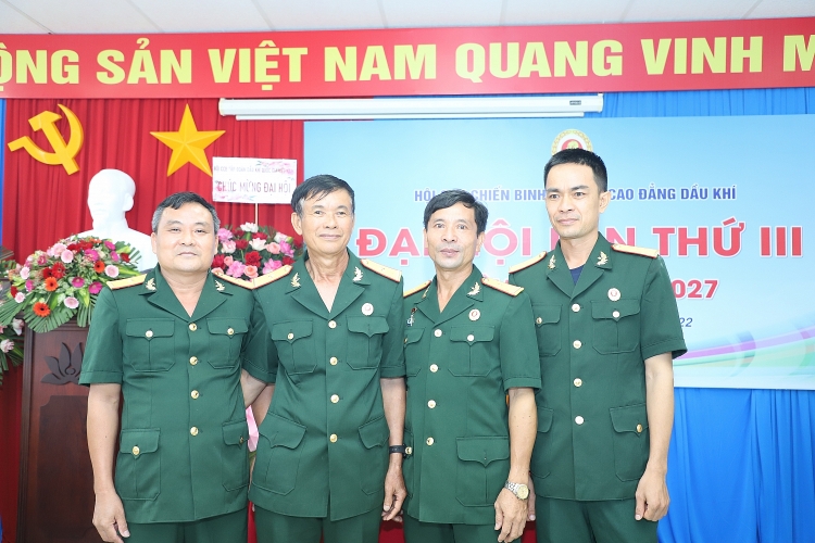 Hội CCB Trường Cao đẳng Dầu khí tổ chức thành công Đại hội lần thứ III