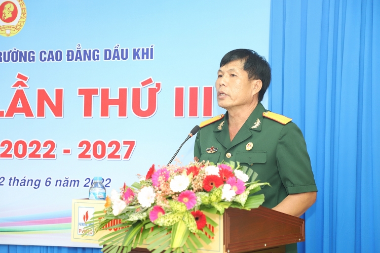 Hội CCB Trường Cao đẳng Dầu khí tổ chức thành công Đại hội lần thứ III