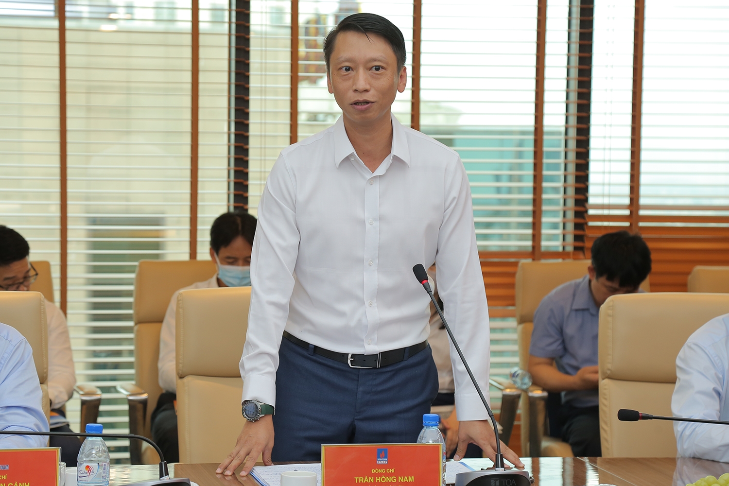 Đảng ủy Khối Doanh nghiệp Trung ương làm việc với Đảng ủy PVEP