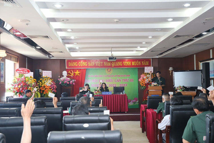 Hội CCB PetroCons tổ chức thành công Đại hội Đại biểu nhiệm kỳ 2022-2027