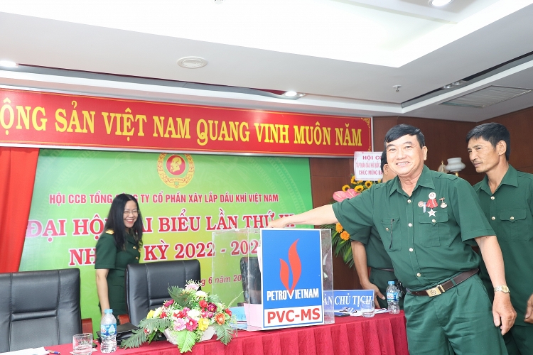 Hội CCB PetroCons tổ chức thành công Đại hội Đại biểu nhiệm kỳ 2022-2027