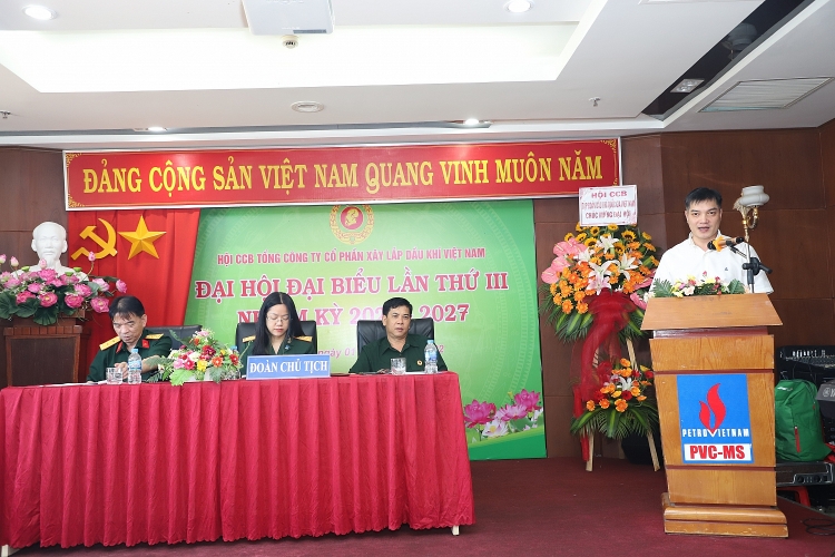 Hội CCB PetroCons tổ chức thành công Đại hội Đại biểu nhiệm kỳ 2022-2027