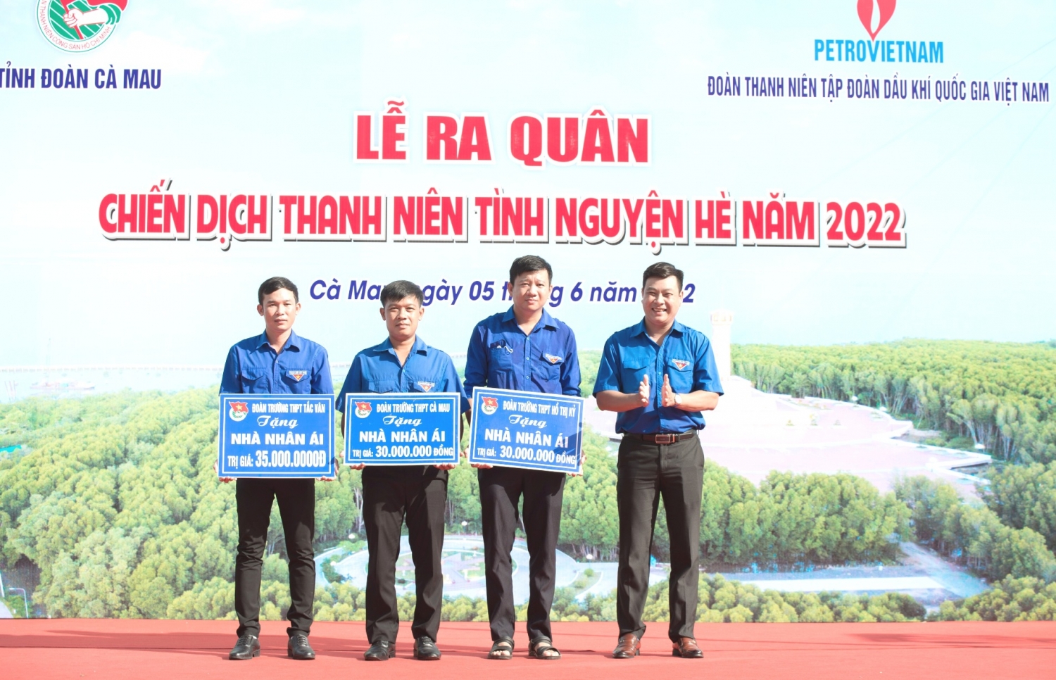 Tuổi trẻ Dầu khí ra quân Chiến dịch Thanh niên tình nguyện hè 2022