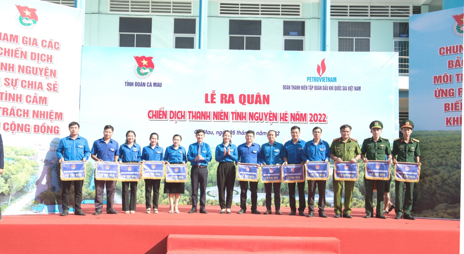 Tuổi trẻ Dầu khí ra quân Chiến dịch Thanh niên tình nguyện hè 2022