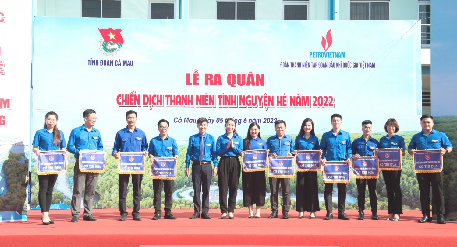 Tuổi trẻ Dầu khí ra quân Chiến dịch Thanh niên tình nguyện hè 2022