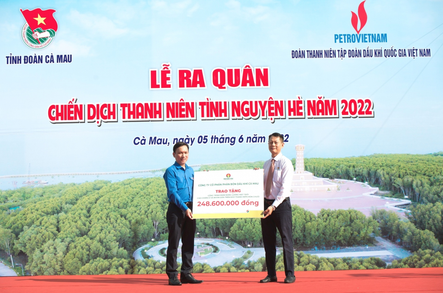 Tuổi trẻ Dầu khí ra quân Chiến dịch Thanh niên tình nguyện hè 2022