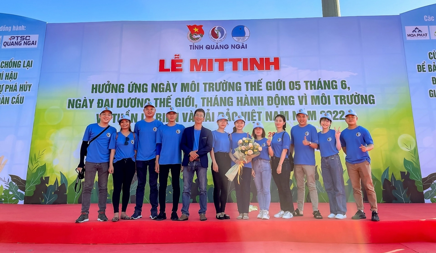 Tuổi trẻ PTSC Quảng Ngãi hưởng ứng Ngày Môi trường Thế giới