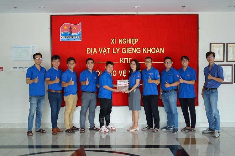 Tuổi trẻ Xí nghiệp ĐVLGK Vietsovpetro triển khai chương trình an sinh 
