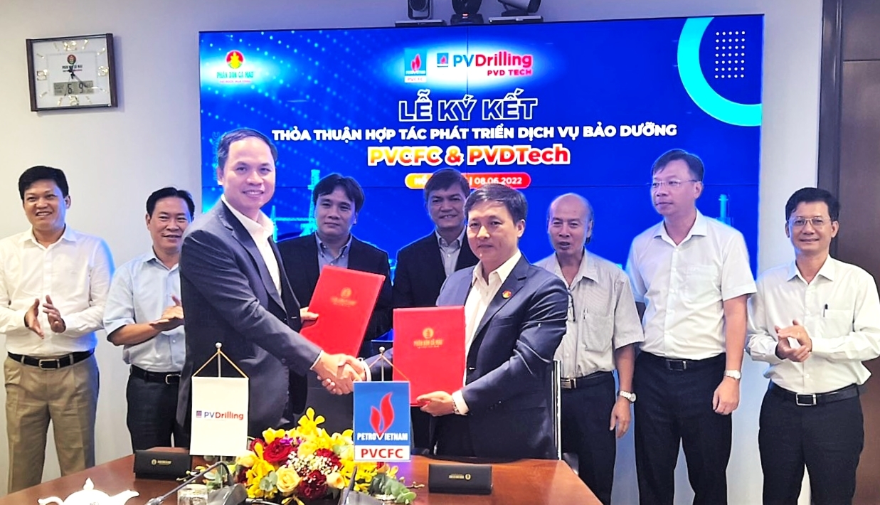 PVCFC và PVDTech ký kết hợp tác nâng cao chất lượng nhân lực bảo dưỡng sửa chữa