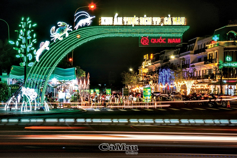 Thú vị chợ đêm ở Cà Mau