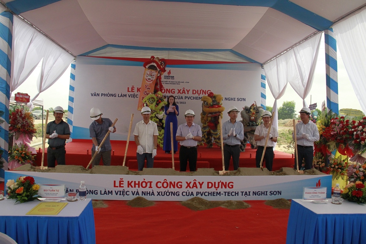 PVChem-Tech xây dựng căn cứ dịch vụ kỹ thuật dầu khí tại Khu kinh tế Nghi Sơn