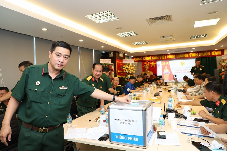 Đại hội Đại biểu Hội CCB PV Trans khóa III, nhiệm kỳ 2022 2027 thành công tốt đẹp