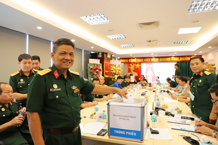 Đại hội Đại biểu Hội CCB PV Trans khóa III, nhiệm kỳ 2022 2027 thành công tốt đẹp