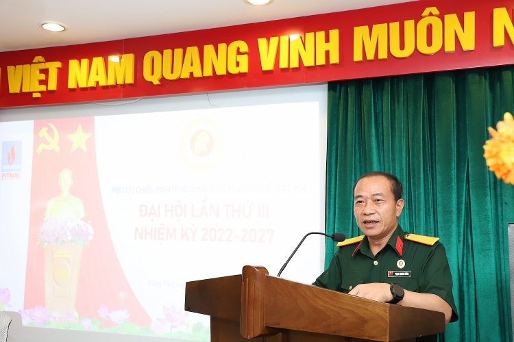 Đại hội Đại biểu Hội CCB PV Trans khóa III, nhiệm kỳ 2022 2027 thành công tốt đẹp