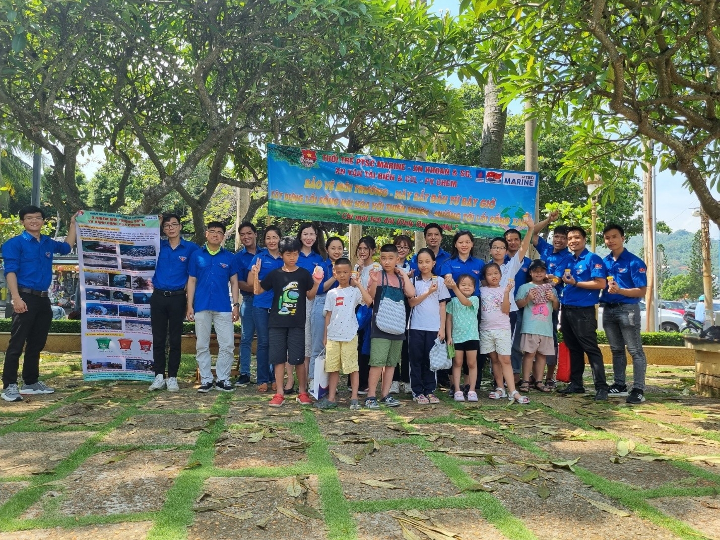 Tuổi trẻ PTSC Marine hành động vì môi trường biển