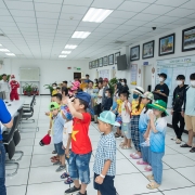 PVCFC tổ chức chương trình tham quan Nhà máy Đạm Cà Mau cho con em cán bộ nhân viên