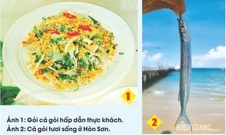 Ngọt thơm gỏi cá gỏi