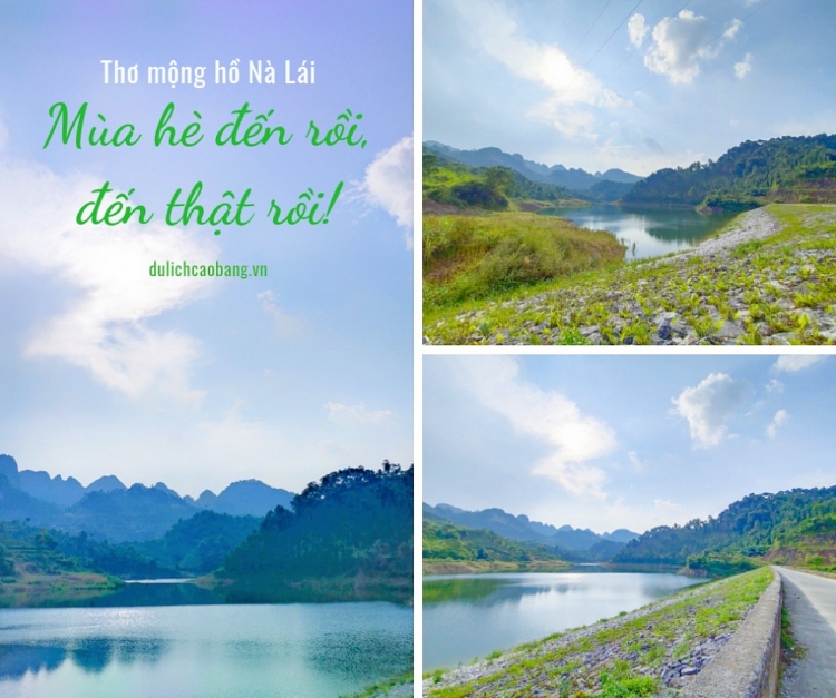Vẻ đẹp yên bình hồ Nà Lái Vẻ đẹp yên bình hồ Nà Lái