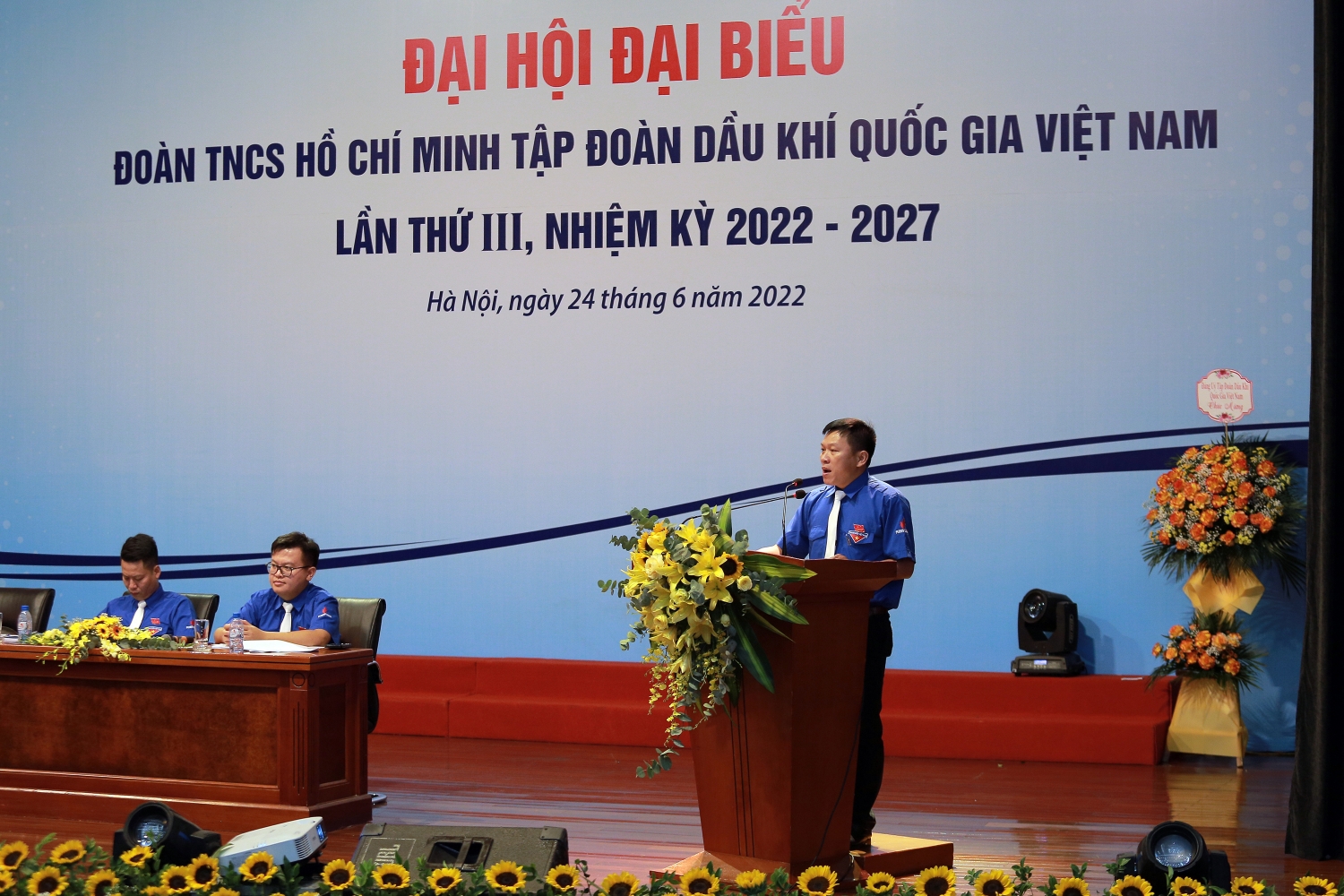 Khai mạc phiên thứ nhất Đại hội đại biểu Đoàn Thanh niên Tập đoàn lần thứ III, nhiệm kỳ 2022 2027