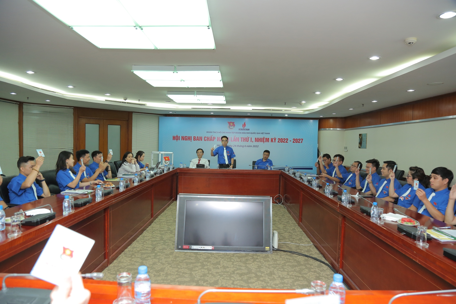 Khai mạc phiên thứ nhất Đại hội đại biểu Đoàn Thanh niên Tập đoàn lần thứ III, nhiệm kỳ 2022-2027