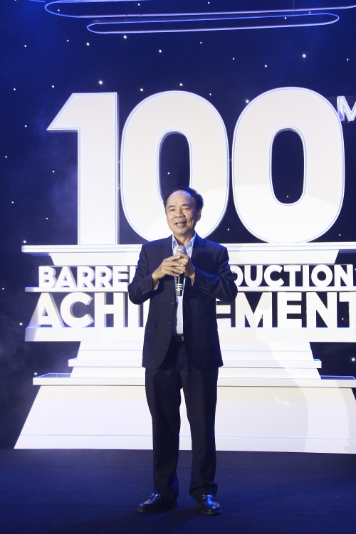 Hoàng Long JOC tổ chức lễ kỷ niệm đạt sản lượng 100 triệu thùng dầu