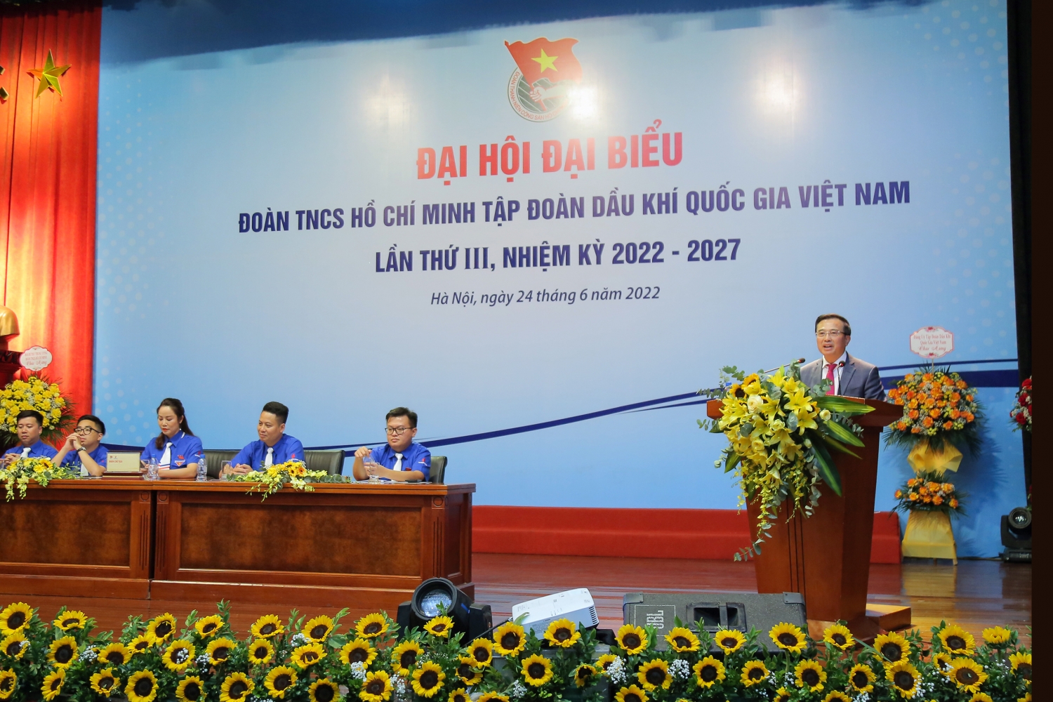 Tổ chức thành công Đại hội đại biểu Đoàn Thanh niên Tập đoàn lần thứ III, nhiệm kỳ 2022-2027