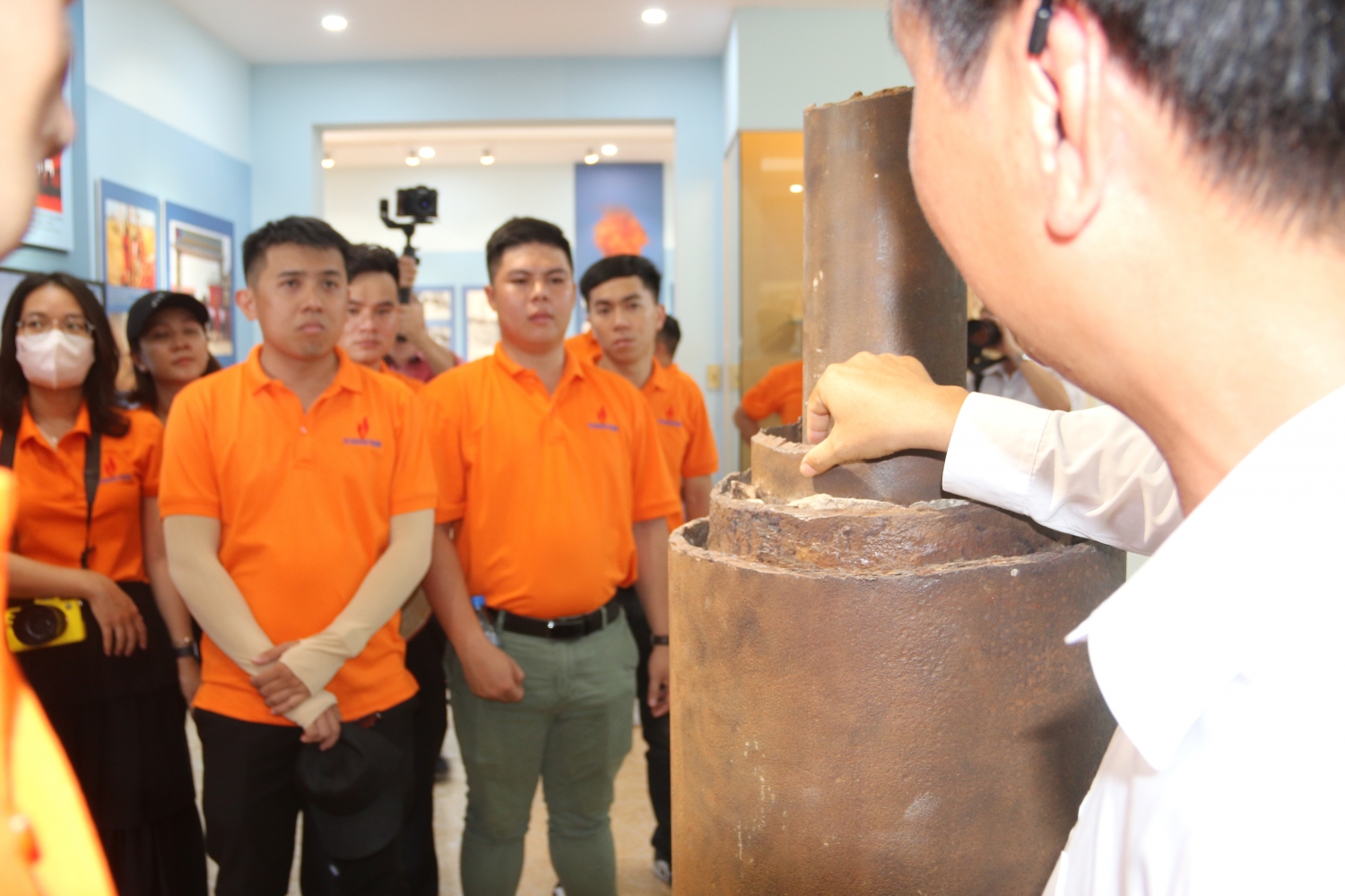 Đoàn Thanh niên Tập đoàn về thăm "Giếng tổ" của ngành Dầu khí