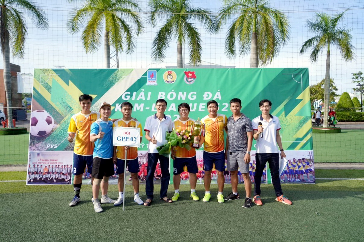 Trao giải Vô địch Giải bóng đá KCM League 2022