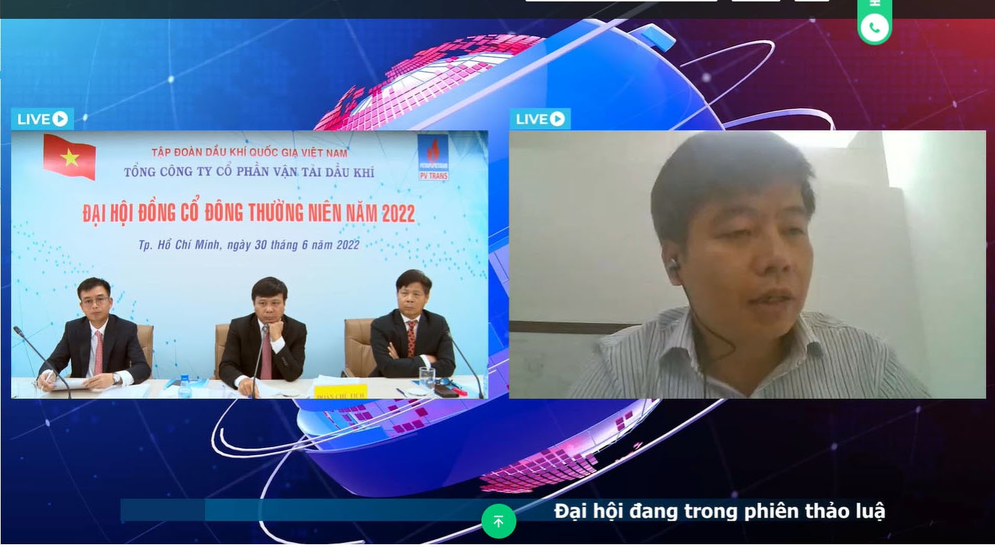 Cổ đông đặt câu hỏi thảo luận