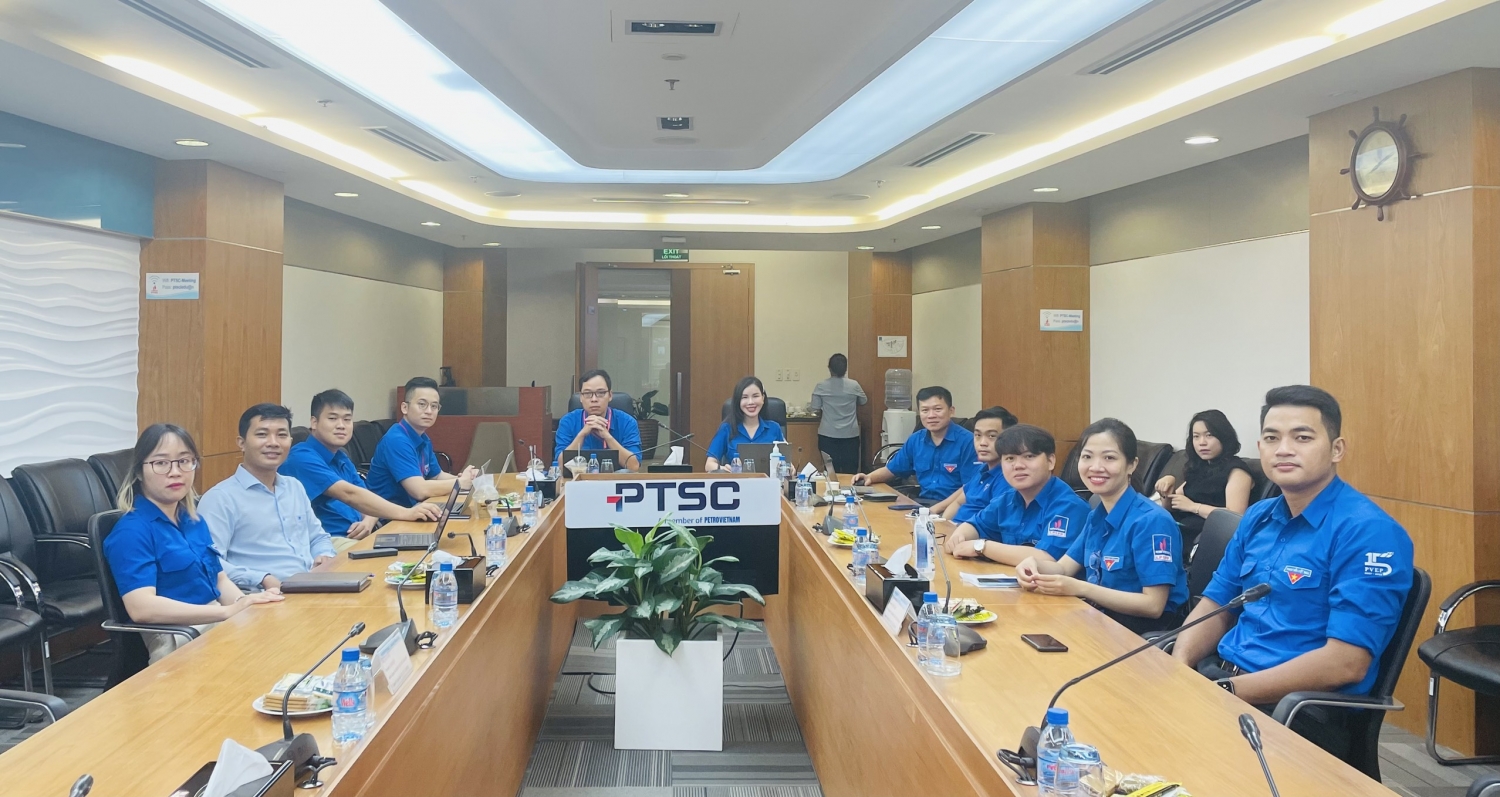 Điểm cầu tại trụ sở Tổng công ty PTSC