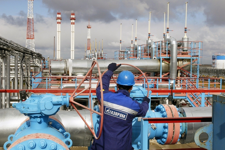 Sản lượng của Gazprom giảm 9% Sản lượng của Gazprom giảm 9%