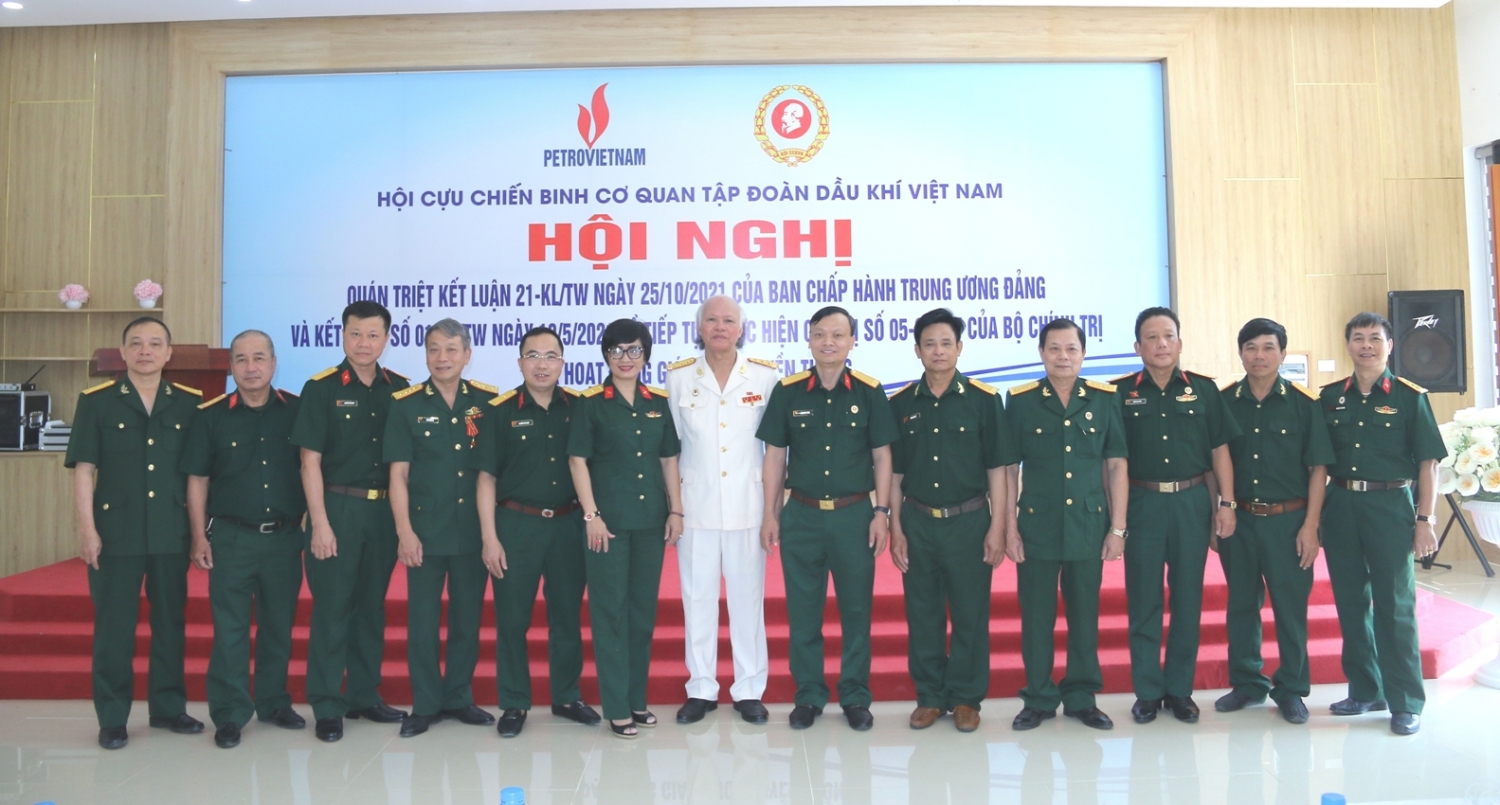 Hội CCB Cơ quan Tập đoàn tổ chức Hội nghị quán triệt Nghị quyết Hội nghị Trung ương 4 khoá XIII