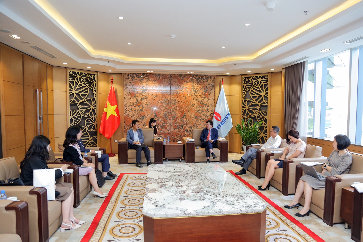 Petrovietnam sẵn sàng mở rộng hợp tác với các doanh nghiệp Hàn Quốc