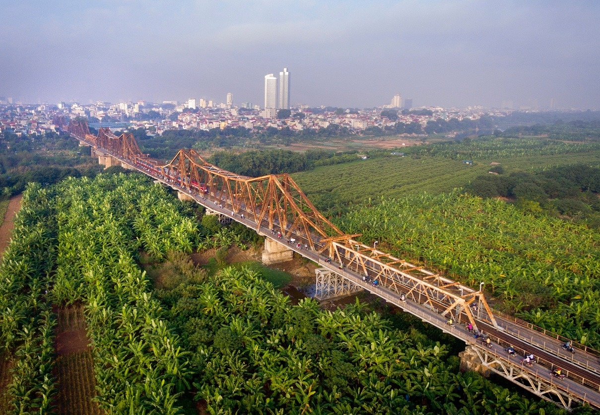 Vẻ đẹp cầu Long Biên xưa và nay