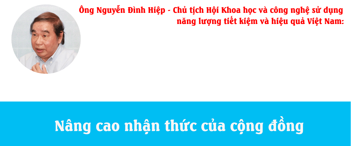 Tiết kiệm năng lượng: Từ hoạch định chính sách đến hành động thực tế