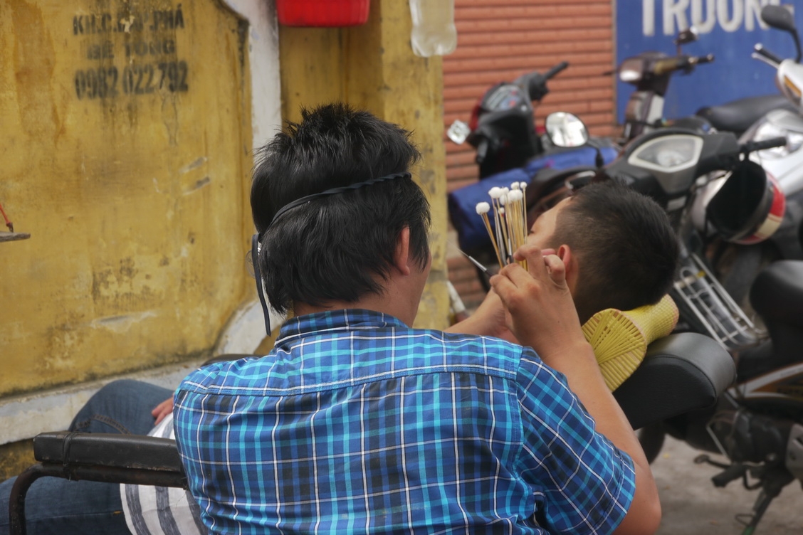 Có một phố hớt tóc ở Nha Trang