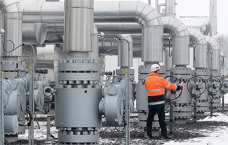 Các kho dự trữ khí đốt ngầm của châu Âu gần như đã đầy 95,5% Các kho dự trữ khí đốt ngầm của châu Âu gần như đã đầy 95,5%