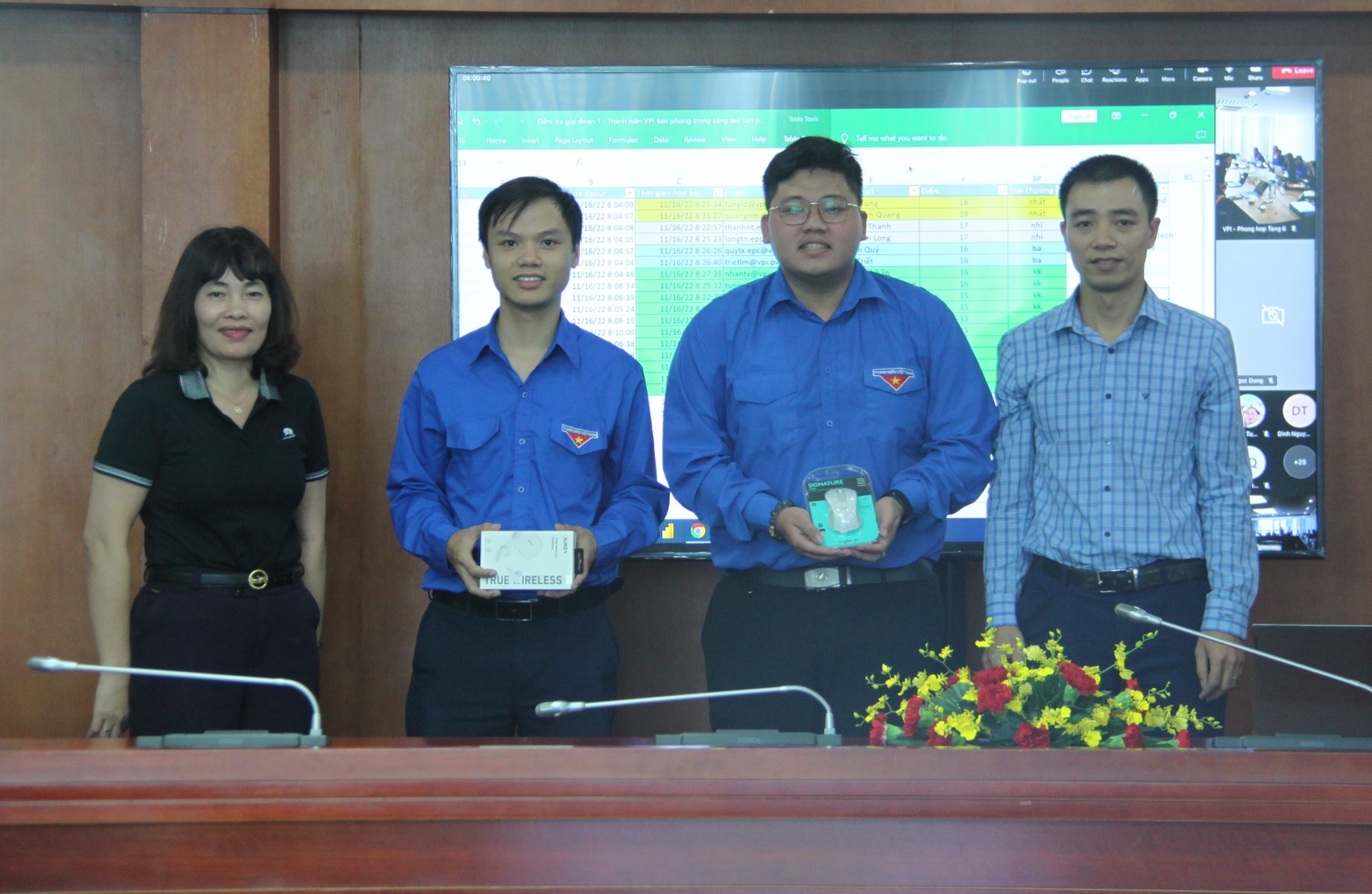 Thanh niên VPI tiên phong trong sáng tạo sản phẩm dữ liệu