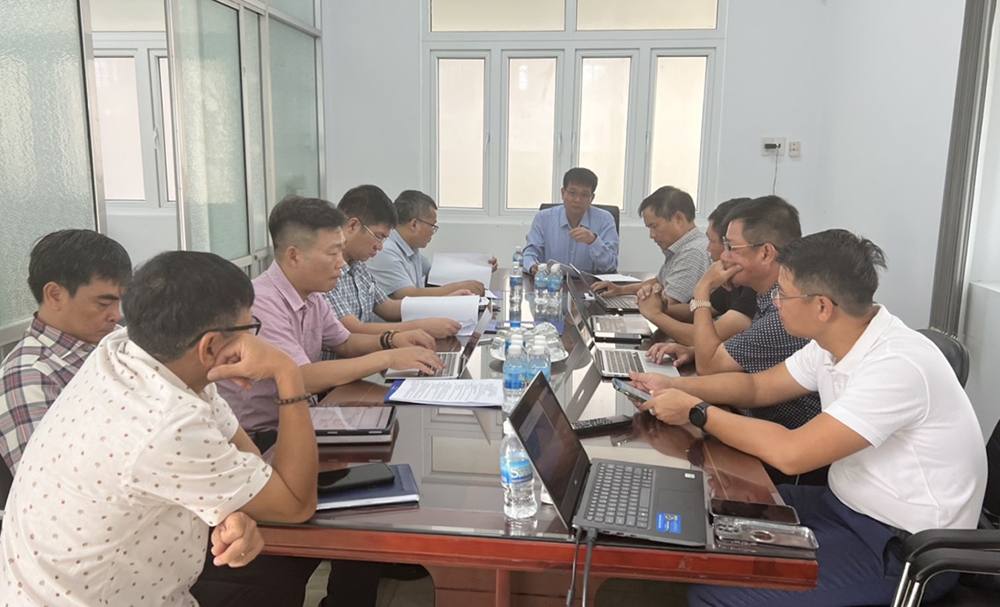 Đẩy nhanh hơn nữa tiến độ thi công cụm công trình truyền tải giải tỏa công suất NMNĐ BOT Vân Phong 1