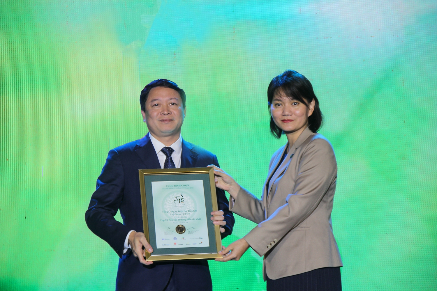 PV Power được vinh danh trong Top 10 công ty có báo cáo thường niên tốt nhất năm 2022