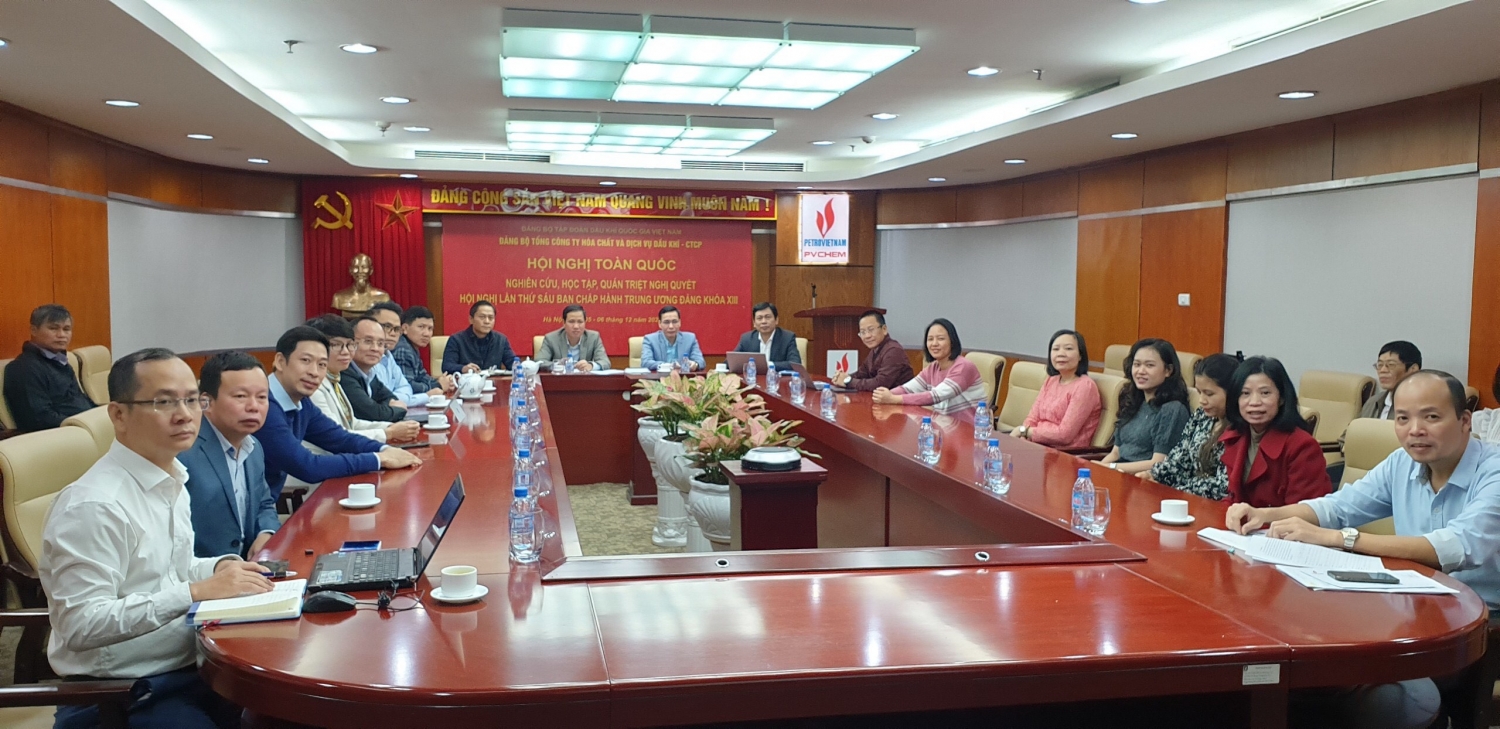 Đảng ủy Tập đoàn Dầu khí Quốc gia Việt Nam nghiên cứu, học tập, quán triệt Nghị quyết Trung ương 6, khoá XIII