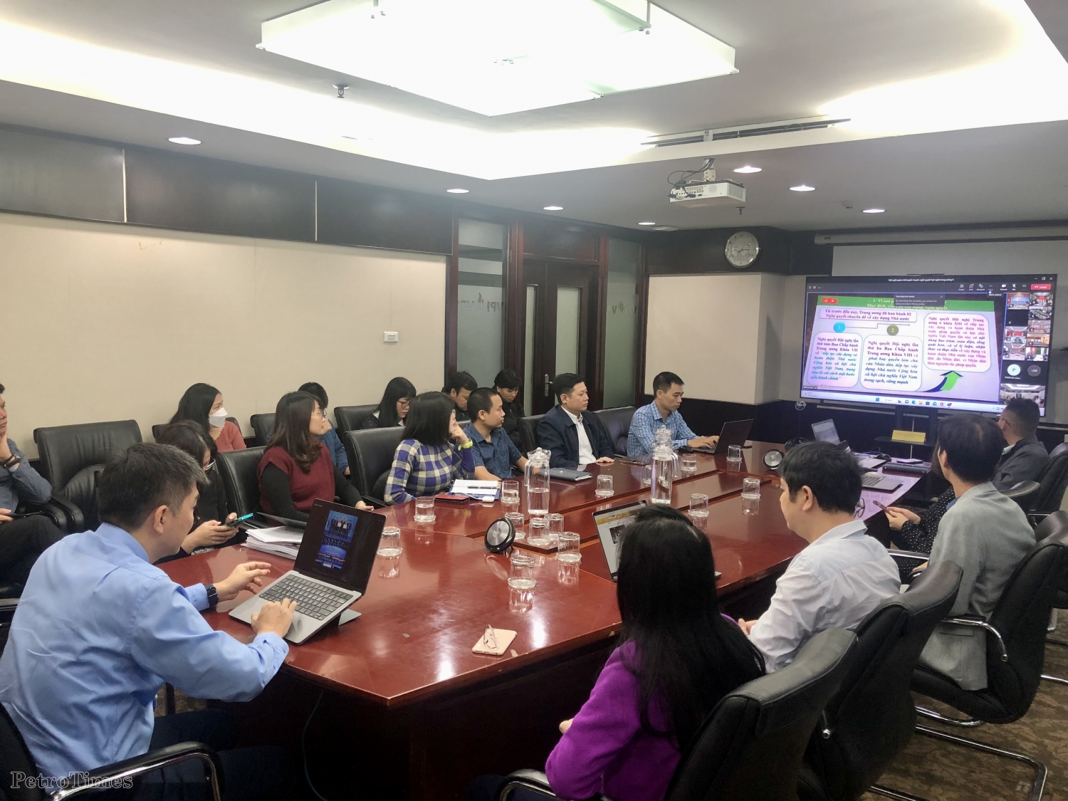 Đảng ủy Tập đoàn Dầu khí Quốc gia Việt Nam nghiên cứu, học tập, quán triệt Nghị quyết Trung ương 6, khoá XIII
