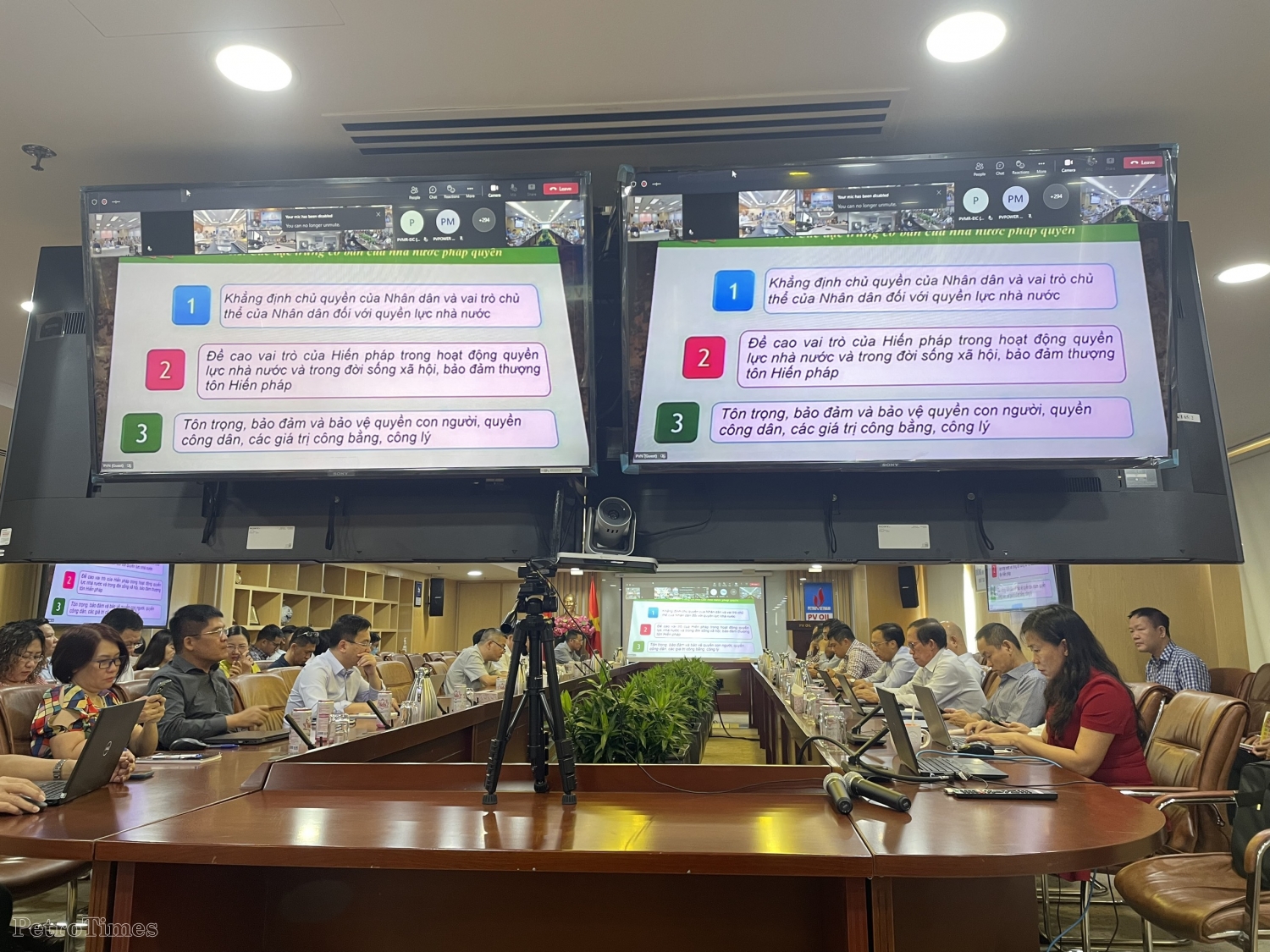 Đảng ủy Tập đoàn Dầu khí Quốc gia Việt Nam nghiên cứu, học tập, quán triệt Nghị quyết Trung ương 6, khoá XIII