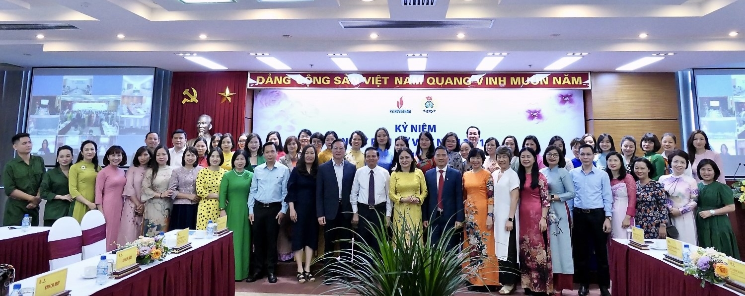 Petrovietnam: Phát huy tối đa trí tuệ, năng lực lao động, sáng tạo của nữ cán bộ công nhân viên