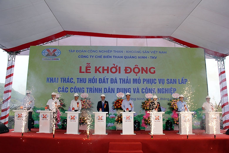 Biến đất đá thải mỏ thành tài nguyên giá trị