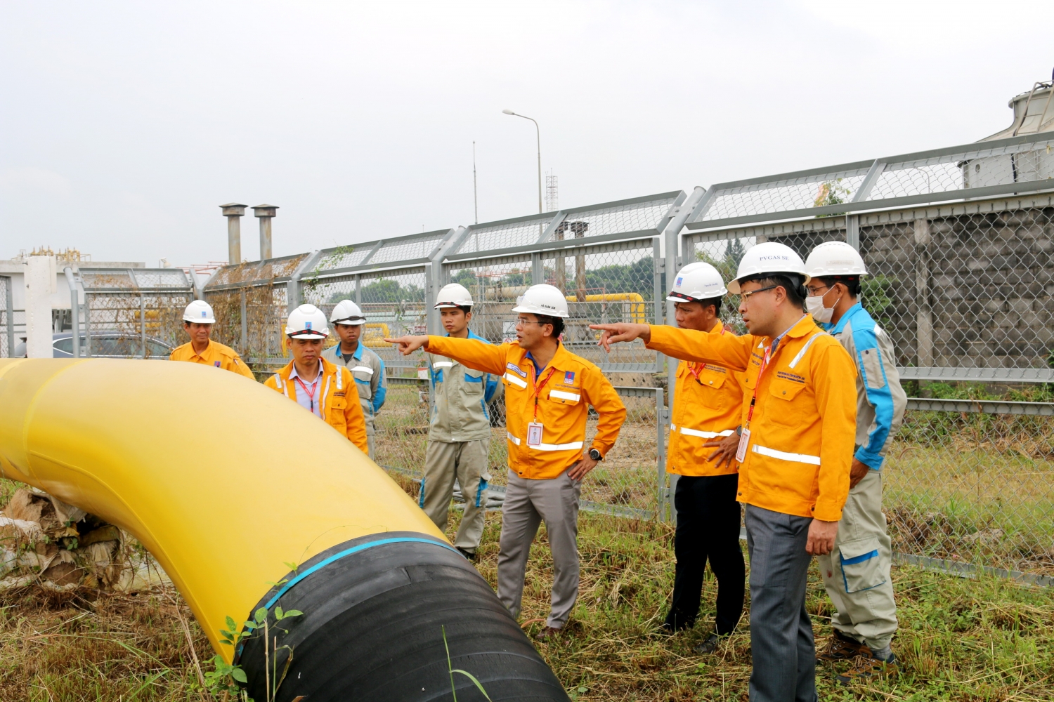 Chỉ đạo ngay tại công trình về việc tăng cường phòng chống các nguy cơ có thể xảy ra trong mùa khô và lễ tết