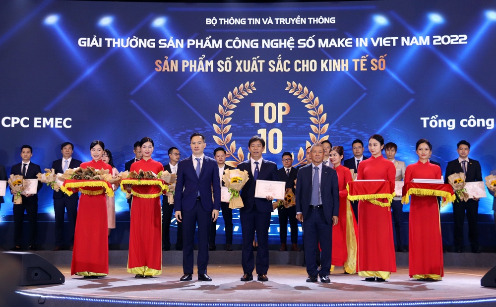 EVN có 2 sản phẩm được công nhận giải thưởng công nghệ số 