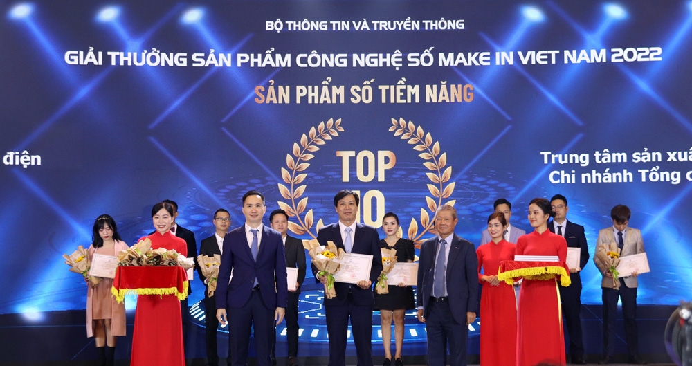EVN có 2 sản phẩm được công nhận giải thưởng công nghệ số 
