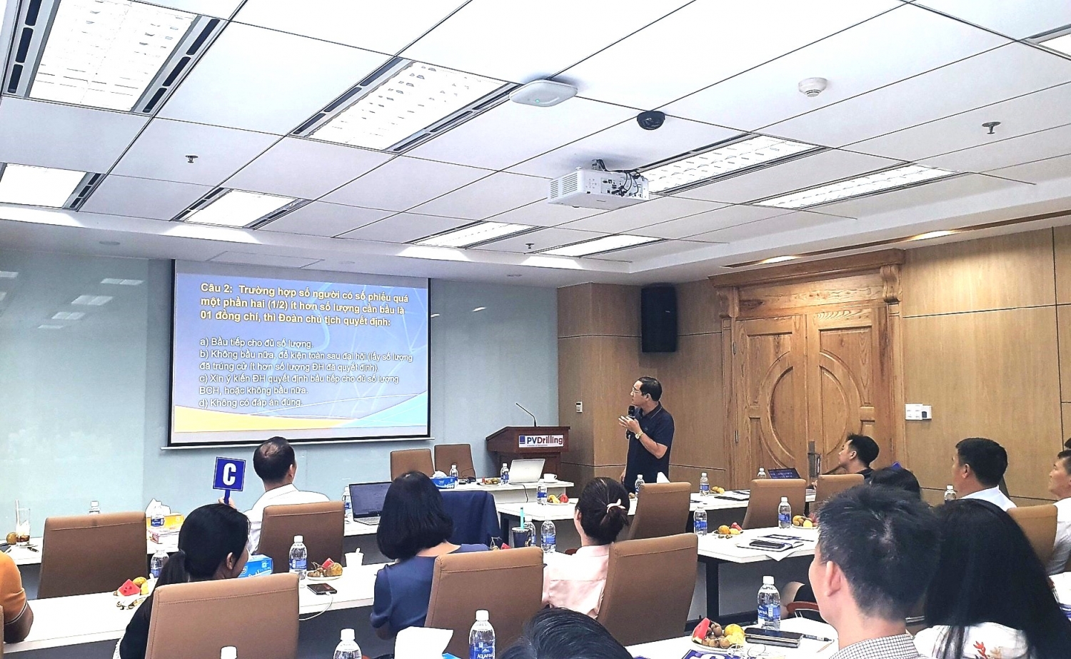 Công đoàn PV Drilling tập huấn công tác tổ chức Đại hội Công đoàn
