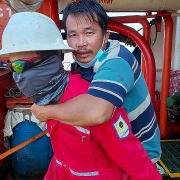 Tàu PTSC VUNG TAU tham gia tìm kiếm, cứu nạn ngư dân ngoài khơi Vũng Tàu